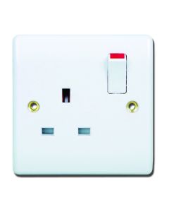 CRONEX 1 GANG SWITCHED SOCKET OUTLET  1 Each CXE7024