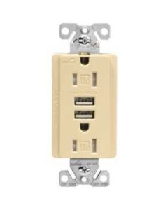  DOUBLE PORT USB IVRE. 1 Each 145-2887