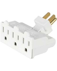  SWIVEL 3 OUTLET TAP WHITE 1 Each 415-2674