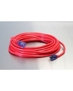 PRO GLO EXT CORD 25 FEET RED 1 Each D17337025