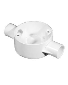  THROUGH BOX 20 MILLIMETRE 1 Each 2MRB3WH