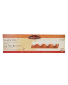 DESIGN HOUSE  4 LT HONEY OAK BATH LIGHT 24 INCHES 1 Each 500207