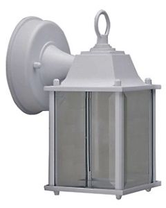  LED OUTDOOR WALL LANTERN  WHITE 1 Each 714-5998