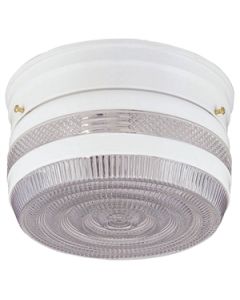  1LT FLUSH CEILING FIXTURE WHITE 1 Each 679-4754