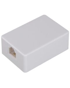 WALL JACK MODLR PHONE SURF WHT