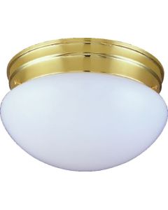 2LT FIXTURE CEIL MED OPAL PB