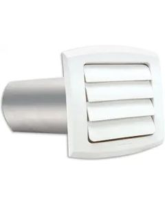 BLH6WZW 6" WHITE LOUVERED VENT HOOD 019-8226