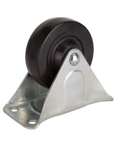 4" CASTER RIGID RUBBER