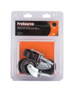1-5/8" CASTER STEM ZINC/BLK