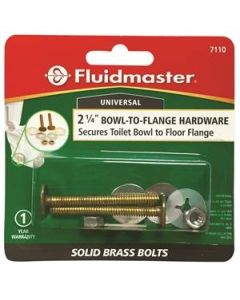 100-7 FLUIDMASTER BOWL TO FLOOR B BOLTS, 2 1/4"