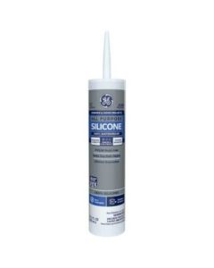  GE WINDOW/DOOR SILICONE RUBBER SELANT  10.1 OUNES CLEAR 1 Each O001