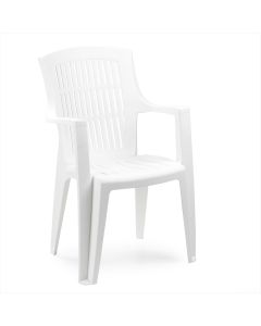  ARPA PLASTIC CHAIR WHITE 1 Each MP864443APWH