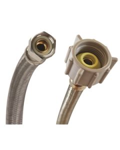 100-7 FLUIDMASTER TOILET CONNECTOR  20 INCHES, 3/8X7/8INCHES Lb B1T20