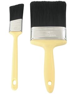 PLASTIC PAINT BRUSH SET 2PC 394-3826
