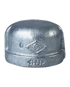 CAP MALLEABLE GALV 1"