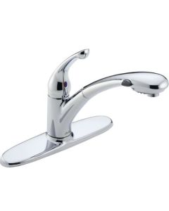 KITCHEN FAUCET SNGL PULLOUT CH