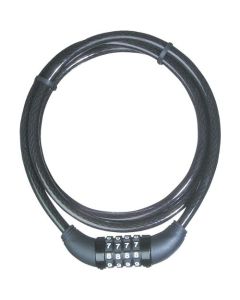 3/8" LOCK CABLE COMBO BLK SFTX