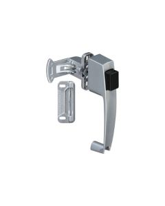 1-3/4" LATCH PUSHBTTN SILVER