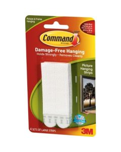 WHT HANGER STRIP PICTURE FRAME