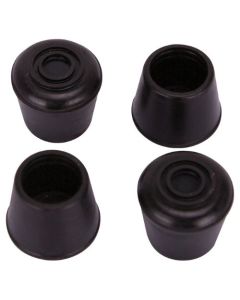 3/4" BLACK RUBBER LEG TIP