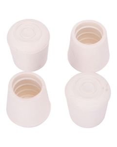 7/8" WHITE RUBBER LEG TIP