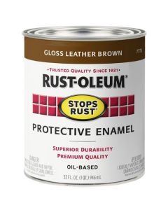 PAINT RST LEATHER BROWN OBS