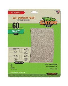 60G 9X11" SANDPAPER AL OXIDE