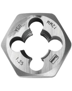 12MM-1.25MM  STEEL HEXAGON DIE