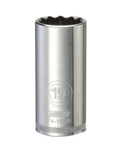 3/8" DR 12PT 19MM DEEP SOCKET