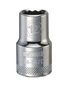1/2" DRIVE 12PT 12MM SOCKET