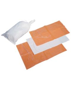 14X26" 50LB WHITE SAND BAG