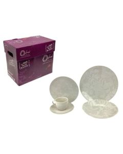 20PC DINNER/TEA SET - WHITE