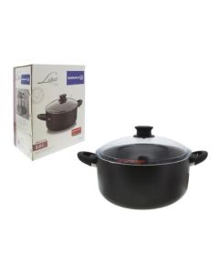 LINA CASSEROLE - BLACK 24X12.5