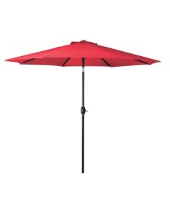 9FT RED MARKET UMBRELLA