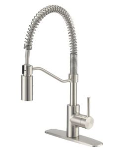 FP4A0096NP KITCEHN FAUCET SPRING P-DOWN S/STEEL 189-4849