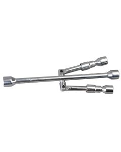  FOLDABLE LUG WRENCH CHROME 14 INCH 554