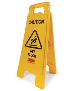  FLOOR SIGN "CAUTION"  YELLOW FG611277YEL