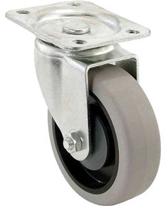 CASTER TPR SWIVEL PLA  4 INCH     9735