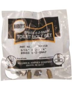     TOILET BOLT 051150 5/16X21/4     697-0370