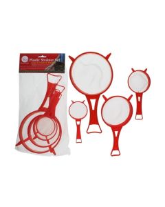     PLASTIC STRAINER SET   4PC 743-90101560