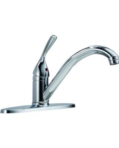    SGL LEVER CROME KITCHEN FAUCET     100-DST