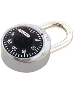     DIAL COMBINATION PADLOCK BLACK   1500D