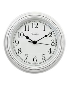  WESTCLOX WALL CLOCK 9 INCH WHITE 46994