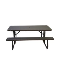 100-9 FOLDING PICNIC TABLE 2119 6 FEET 367-9750
