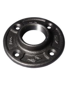  FLOOR FLANGE 11/2 BLACK 610-2404
