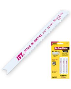  JIGSAW BI-METAL 23/4 INCH 14 TEETH PER INCH 28555