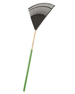  POLY LEAF RAKE, 26-TINE W/GRIP 138-5996