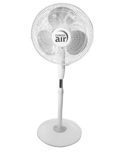 CRONEX CURVED AIR PEDESTAL FAN 16 INCHES WHITE 1 Each CXE4210