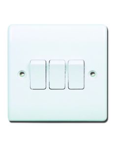 CRONEX 3 GANG 2 WAY SWITCH  1 Each E7724