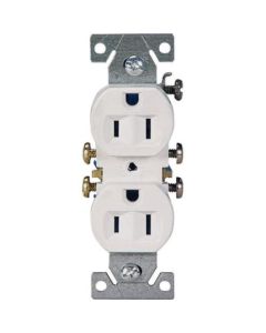  GRND RECEPTACLE  WHITE 1 Each 108-2437